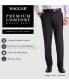 Фото #7 товара Men’s Premium Comfort Straight-Fit 4-Way Stretch Wrinkle-Free Flat-Front Dress Pants