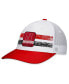 Фото #1 товара Men's White, Scarlet Nebraska Huskers Retro Fade Snapback Hat
