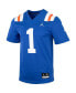 Фото #3 товара Men's Number 1 Royal Florida Gators Throwback Replica Jersey