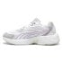 Фото #3 товара Puma Teveris Nitro Metallic Lace Up Womens White Sneakers Casual Shoes 39109805