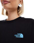 The North Face Exotic Days backprint oversized t-shirt in black Черный, L - фото #3