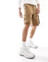 Фото #1 товара Hollister 10inch cargo shorts in tan