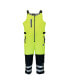 Men's Insulated Reflective High Visibility Extreme Softshell Bib Overalls