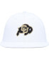 ფოტო #3 პროდუქტის Men's White Colorado Buffaloes Fox Hitch Adjustable Hat
