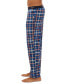 ფოტო #4 პროდუქტის Men's 2-Pk. Plaid Straight-Leg Pajama Pants + Jogger