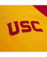Фото #2 товара Men's Gold USC Trojans Legendary Slub Raglan Long Sleeve T-shirt