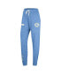 Women's Carolina Blue Distressed North Carolina Tar Heels Gym Vintage-Like Multi-Hit Jogger Pants