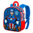 KARACTERMANIA First 31 cm Captain America 3D backpack