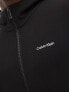 Фото #5 товара Calvin Klein micro logo repreve hoodie jacket in black