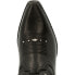 Durango Crush DRD0432 Womens Black Leather Zipper Western Boots 9.5