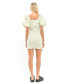 Women's Floral Smocked Mini Dress