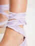 Free People destino flatform espadrille in lilac