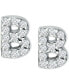 Cubic Zirconia Initial Stud Earrings, Created for Macy's