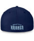 Фото #5 товара Men's Deep Sea Navy Blue Seattle Kraken Secondary Logo Flex Hat