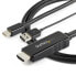 Фото #9 товара StarTech.com 3ft (1m) HDMI to Mini DisplayPort Cable 4K 30Hz - Active HDMI to mDP Adapter Converter Cable with Audio - USB Powered - Mac & Windows - Male to Male Video Adapter Cable - 1 m - HDMI Type A (Standard) - Mini DisplayPort - Male - Male - Straight