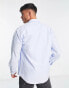 Scalpers – Hemd in Himmelblau mit Button-Down-Kragen