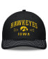 Фото #3 товара Men's Black Iowa Hawkeyes Carson Trucker Adjustable Hat