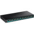 Фото #2 товара TRENDnet TPE-TG161H - Gigabit Ethernet (10/100/1000) - Power over Ethernet (PoE) - Rack mounting