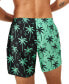 Фото #2 товара Men's The Throne Of Thighs Quick-Dry 5-1/2" Swim Trunks with Boxer-Brief Liner