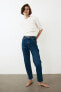 Slim Mom High Ankle Jeans