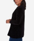 ფოტო #4 პროდუქტის Petite Classics Chenille Cardigan Sweater with Pockets