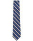 Фото #2 товара Men's Stripe Tie, Created for Macy's