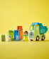 DUPLO Town 10987 Recycling Truck Toy STEM Building Set