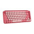 Фото #4 товара Клавиатура Logitech POP французский Разноцветный Розовый AZERTY AZERTY
