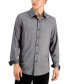 Фото #1 товара Men's Regular-Fit Supima Cotton Birdseye Shirt, Created for Macy's