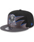 Фото #1 товара Бейсболка New Era мужская черная New England Patriots Tidal Wave 9FIFTY Snapback Hat