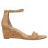 Фото #1 товара VANELi Monir Wedge Womens Brown Casual Sandals 308029