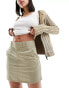 Dickies mini work skirt in beige tan