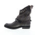 A.S.98 Vianne 250202-102 Womens Gray Leather Hook & Loop Casual Dress Boots