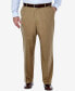 Фото #2 товара Men's Big & Tall Premium No Iron Khaki Classic Fit Flat Front Hidden Expandable Waistband Pants
