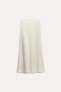 Zw collection 100% wool layered skirt