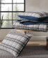 Rugged Plaid Micro Suede Reversible 3 Piece Duvet Cover Set, King