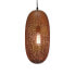 Ceiling Light Golden Metal 20 x 20 x 40 cm