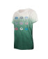 ფოტო #3 პროდუქტის Big Girls Green Green Bay Packers Multi Logo Ombre V-Neck T-shirt