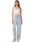 ფოტო #4 პროდუქტის Women's Loose Straight Jeans