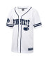 Фото #3 товара Men's White and Navy Penn State Nittany Lions Free Spirited Baseball Jersey