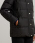 ფოტო #4 პროდუქტის Women's Faux-Fur Hooded Puffer Coat