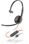 Фото #1 товара Poly Blackwire C3210 - Wired - Office/Call center - 20 - 20000 Hz - 87 g - Headset - Black