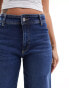 Mango baggy wide leg jeans in blue