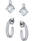 Фото #1 товара Серьги Giani Bernini Cubic Zirconia 2-Pc