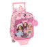 Фото #1 товара Школьный рюкзак с колесиками Na!Na!Na! Surprise Fabulous Розовый 22 x 27 x 10 cm