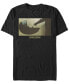 Фото #1 товара Men's Painted Scene Short Sleeve Crew T-shirt