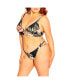 Фото #1 товара Plus Size Amara Tropical Bikini Brief