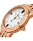 Alexander Watch A111B-08, Stainless Steel Rose Gold Tone Case on Stainless Steel Rose Gold Tone Bracelet