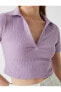 Фото #5 товара Поло Koton Crop _SHORTSLEEVES