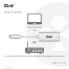 Фото #6 товара Club 3D USB3.2 Gen1 Type-C to Gigabit Ethernet Adapter M/F - USB-C - RJ-45 - 0.19 m - White